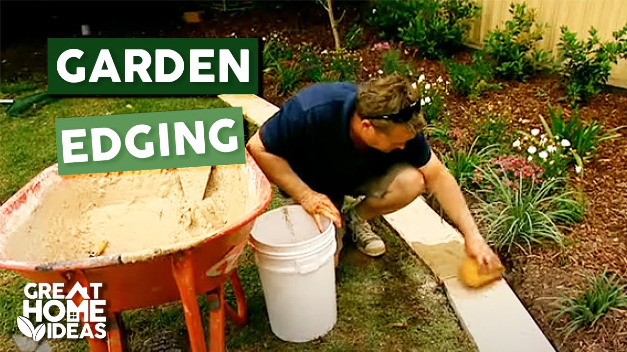 How To Make Great Garden Edging