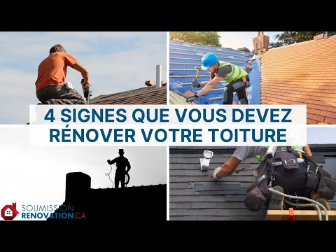 4 signes que vous devez rénover votre toiture