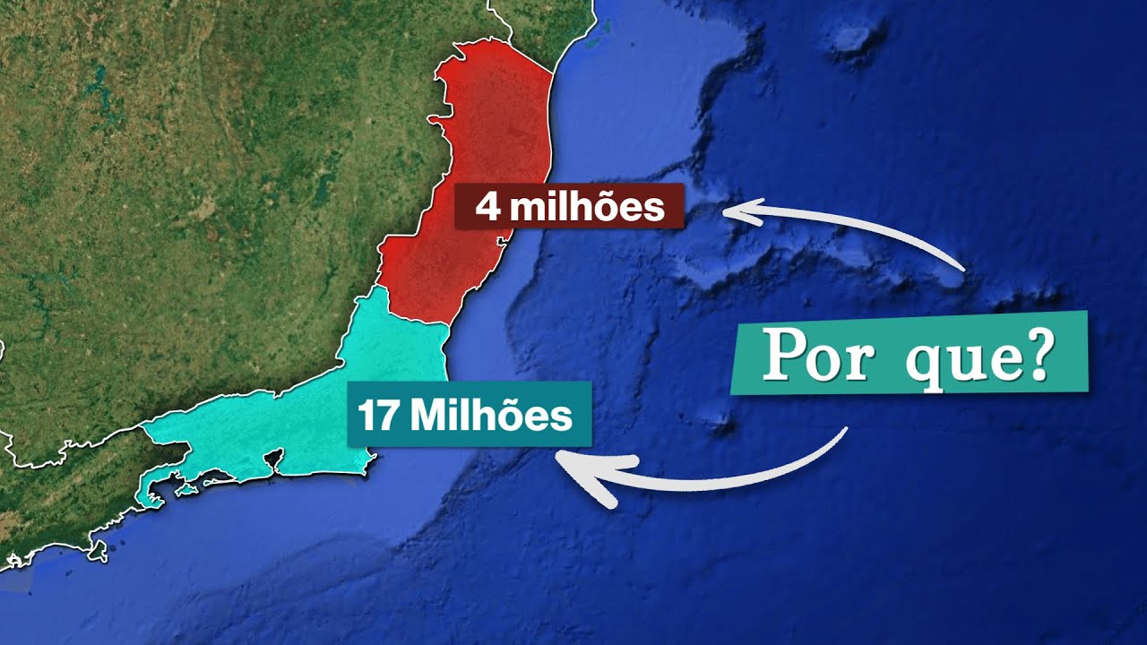 Por que Tantas pessoas vivem no RJ mas não no Espírito Santo?