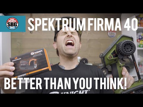 Spektrum Firma 40 ESC - Better than you think!