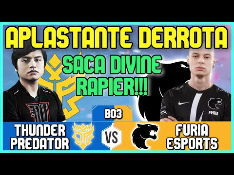 THUNDER PREDATOR VS FURIA BO3[GAME 1] ESL ONE LOS ANGELES ONLINE - DOTA 2 PRO