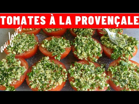 Tomates à la Provençale au four