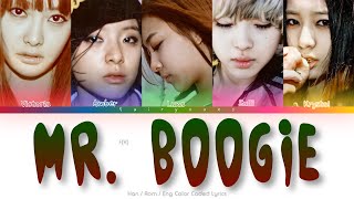 f(x) (에프엑스) Mr. Boogie Color Coded Lyrics (Han/Rom/Eng)