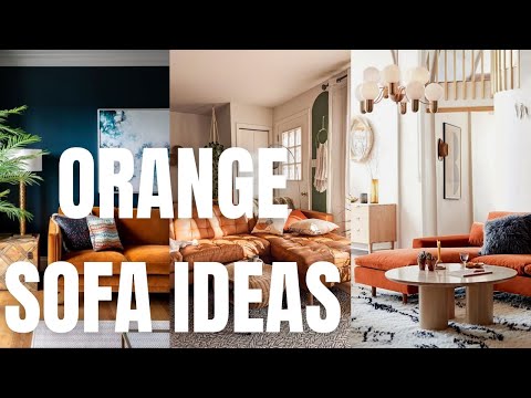 YouTube video about: What color rug for orange couch?