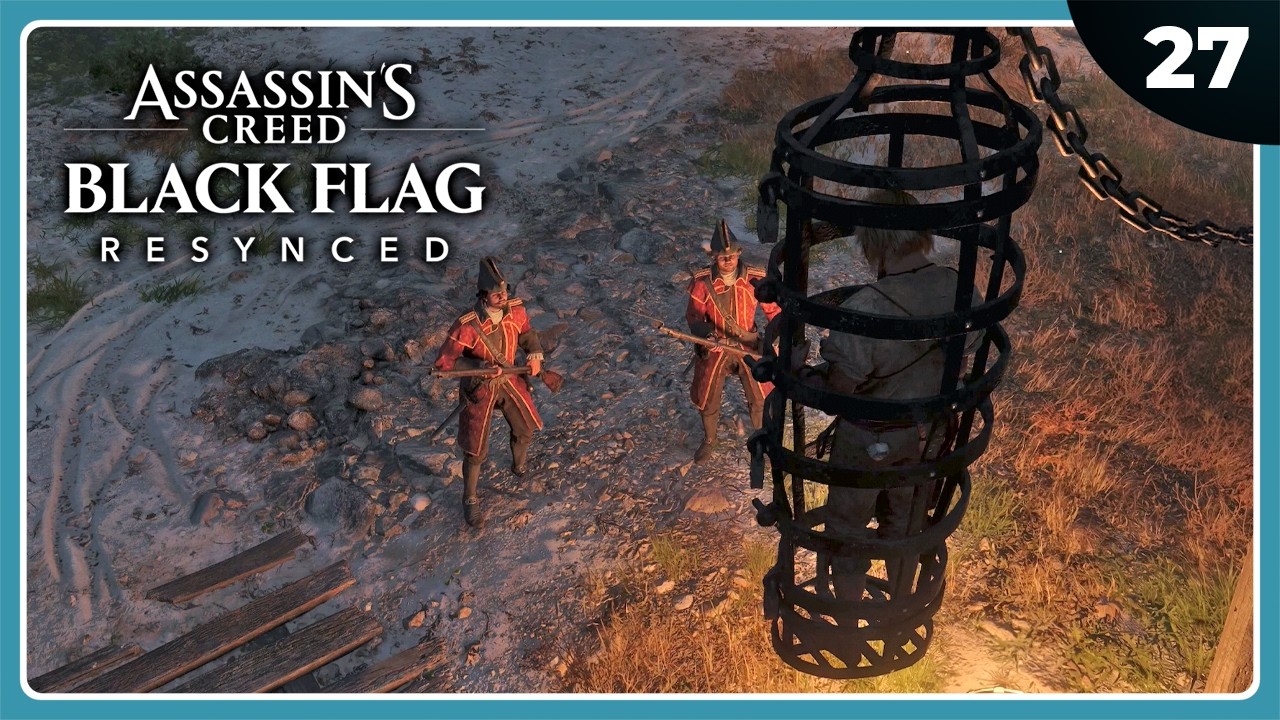 ACBF #27 | DETENIDO Y CONDENADO | ASSASSIN'S CREED BLACK FLAG RESYNCED Gameplay Español