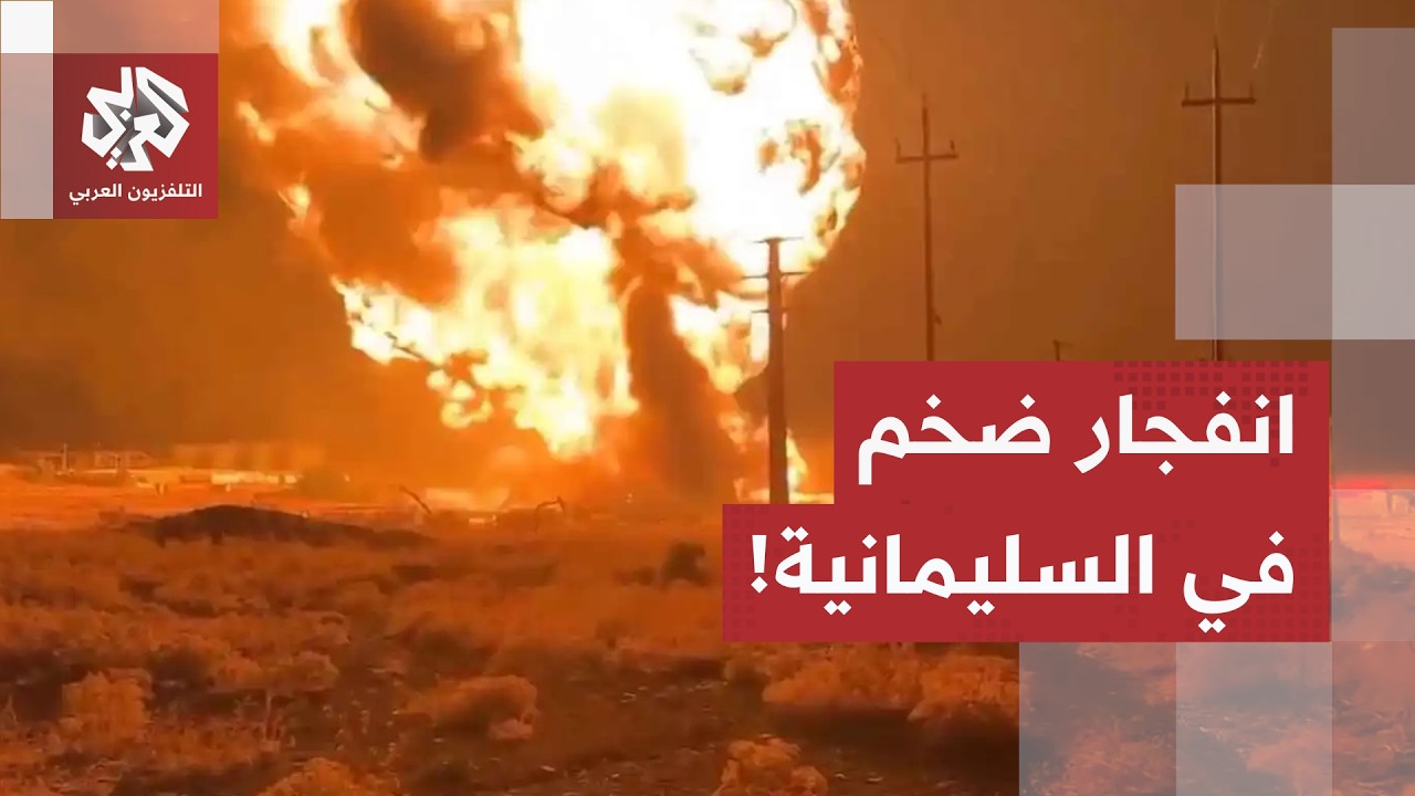 انفجار صهريج وقود وحريق بكردستان العراق.. استنفار للدفاع المدني بالسليمانية!