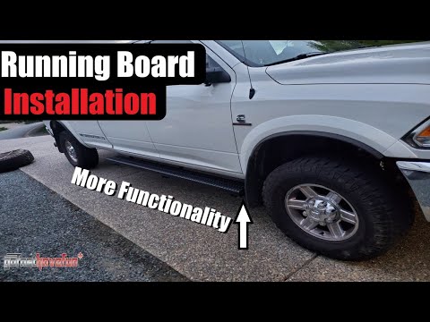 Ram 3500 Cummins Running Board Installation | AnthonyJ350