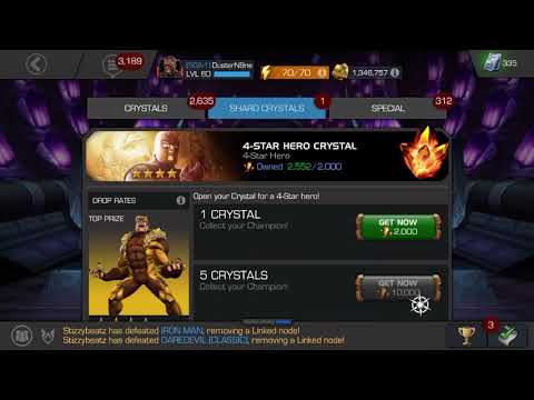 MCOC Legendary crystal offer 4 star opening and more
