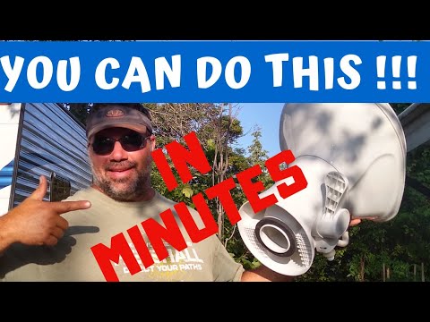 RV REPAIR | Replace a Camper Toilet in Minutes!!! | Dometic Toilet Install | Full Time RV Living