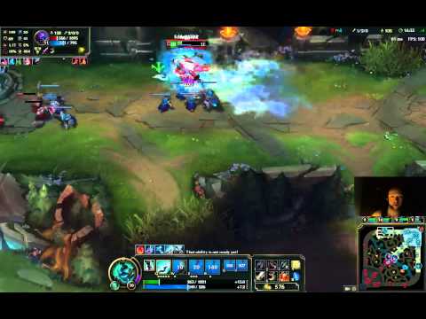 Hecarim vs Jax outplay 1v1