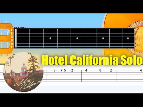 Hotel California Solo Guitar Tab