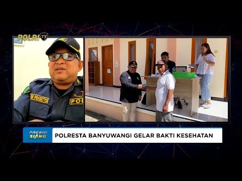 LIVE KASI DOKKES POLRESTA BANYUWANGI - NUR PRASETYO HADI