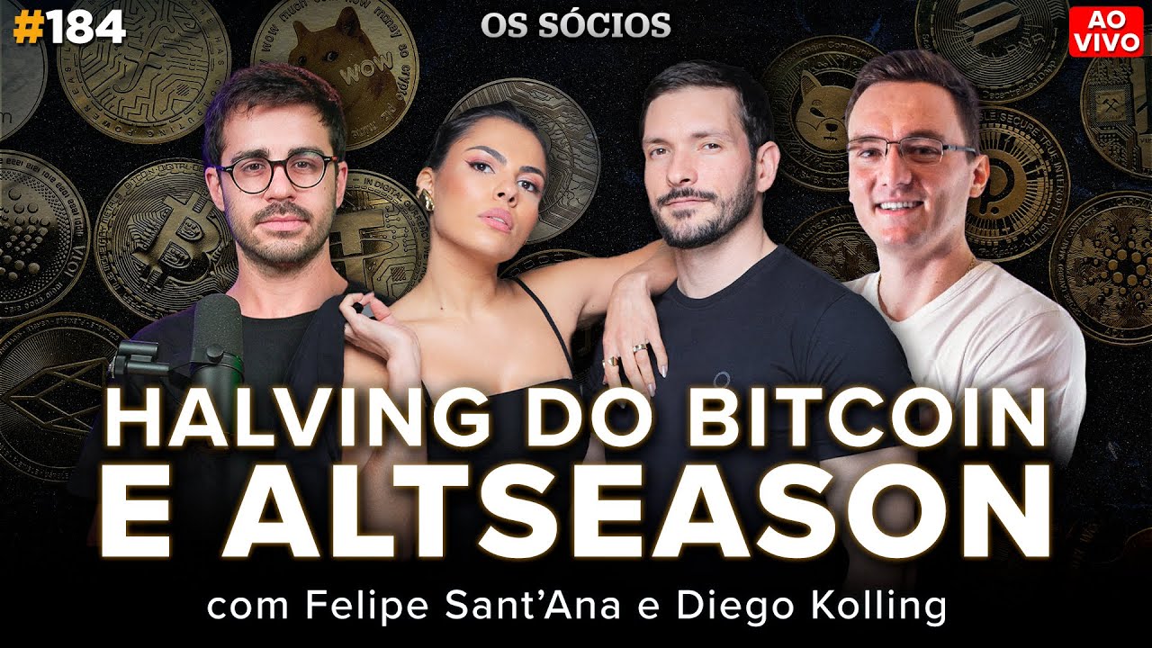 O QUE FAZER PARA GANHAR DINHEIRO COM O HALVING DO BITCOIN? | Os Sócios 184