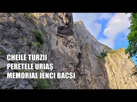 Cheile Turzii, Peretele Uriaș, Memorial Jenci Bacsi 6A, 7(5,A1), 9 LC