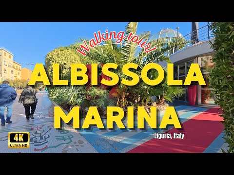 Walking from SAVONA to ALBISSOLA MARINA ~ Perfect WINTER SUNNY DAY