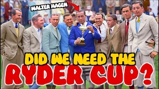 HOW The 1927 Ryder Cup SAVED European Golf...
