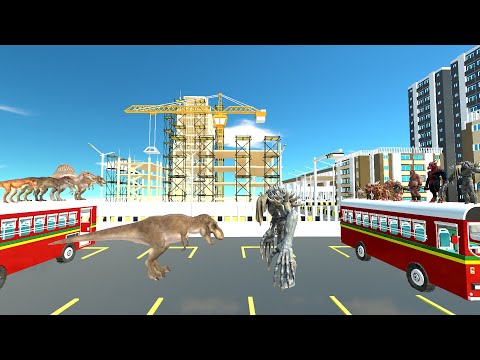 Carnivorous Dinosaurs VS Infernals Animal Revolt Battle Simulator ARBS