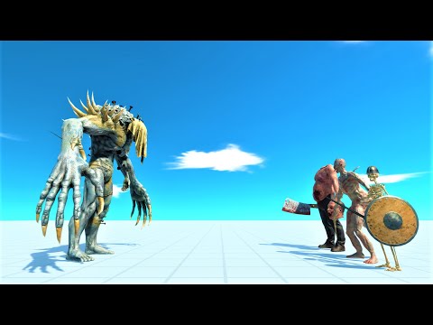 Strongest vs 3 weakest  Animal Revolt Battle Simulator