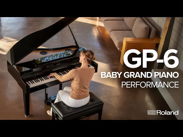 Roland GP-6 PE - чёрный полированный