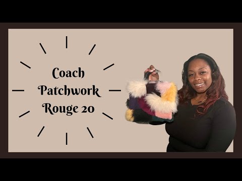 COACH UNBOXING | Patchwork Rouge 20