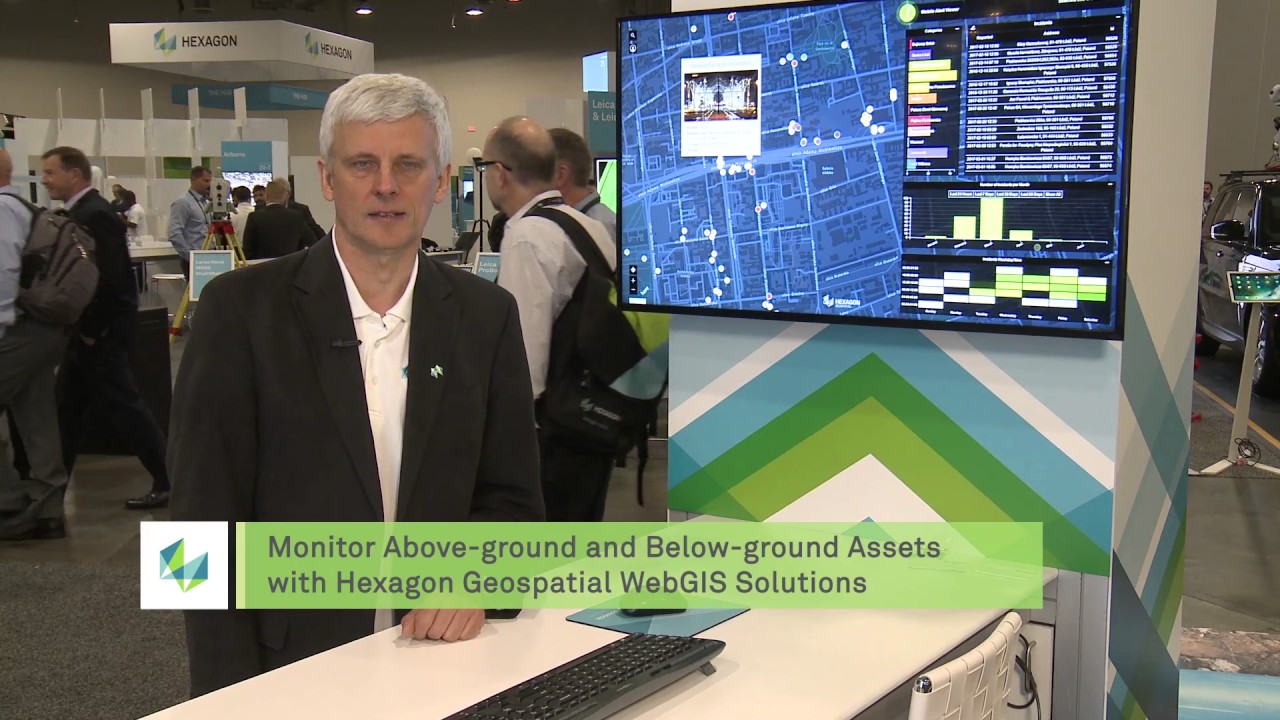 Monitor Above-ground and Below-ground Assets with Hexagon Geospatial WebGIS Soluitons (TV633)