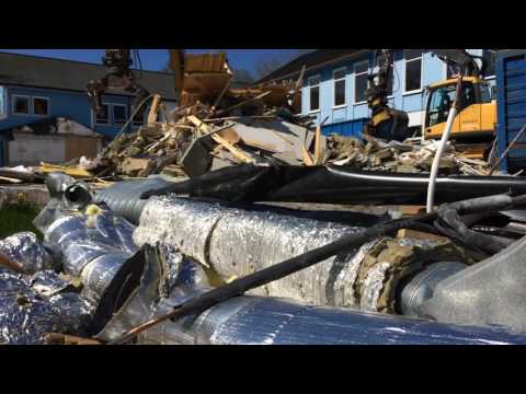 Riving av Spildra skole