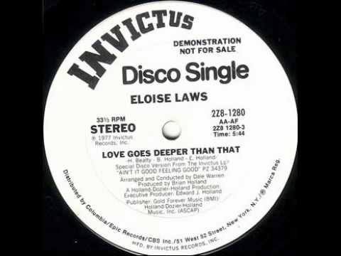 Eloise Laws - Love Goes Deeper Than That