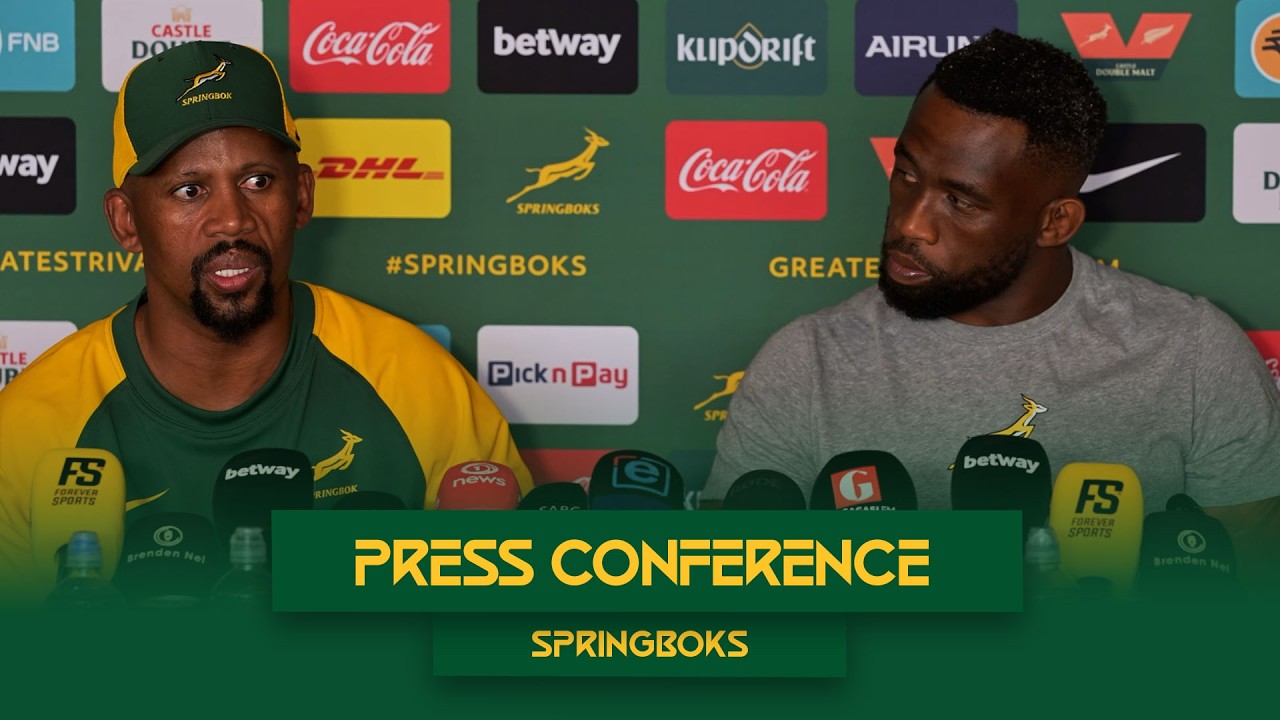  Mzwandile Stick and Siya Kolisi | Springbok Captain's Press Conference | 4 September 2026