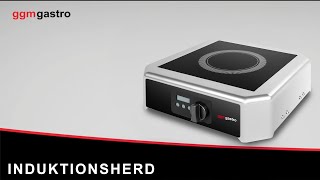 Réchaud à induction à poser - 3kW - 1 foyer