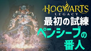 【実況】ペンシーブの番人倒す！最初の試練を攻略！【ホグワーツレガシー 実況】【Hogwarts Legacy】