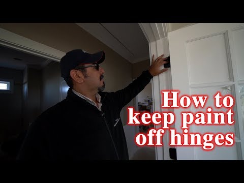 How to Keep Paint off Hinges - The Barndominium Show Episode 75