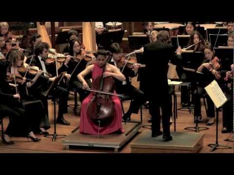 Barber Cello Concerto Live Performance- Christine Lamprea, cello