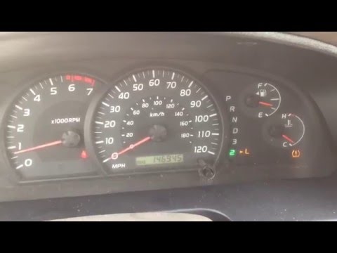 2004-06 Toyota Tundra How to Use First Gear Shift L Button For Towing And Down Hill Decent