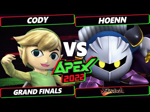 Apex 2022 GRAND FINALS - Cody (Meta Knight, Toon Link) Vs. Hoenn (Meta Knight)Smash Brawl Tournament