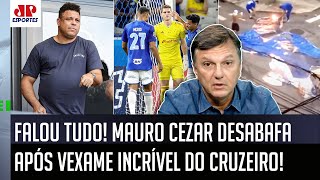 ‘Foi vergonhoso: o Cruzeiro foi devastado, mas o Ronaldo pra mim está…’; Mauro Cezar dá aula