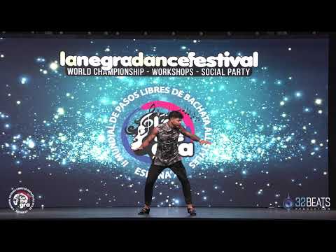 JUAN CAMILO ROJAS 1er PUESTO FINAL SOLISTA MASCULINO BACHATA Mundial de Pasos Libres La Negra Salsa