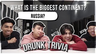drunk trivia with friends