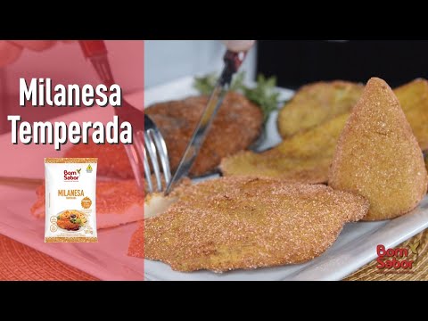 Milanesa Temperada Bom Sabor