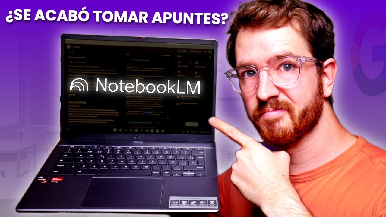¡Deja de TOMAR Apuntes! NotebookLM Cambiará La Forma De Aprender 📚 (Guía FÁCIL)