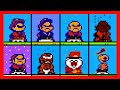20 Mario Sprites In Super Mario Bros 2 USA NES