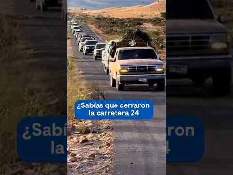 Cerraron la carretera a Badiraguato durante el funeral de la mamá del Chapo Guzmán en La Tuna