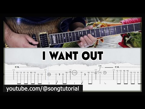 I Want Out | FULL TAB | Helloween Cover | Guitar Lesson