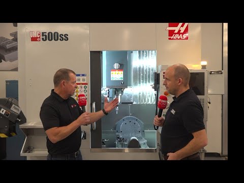 Did you know this Haas machine can come with a pallet system