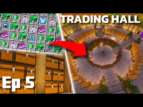 I Built an EPIC Villager Trading Hall | Ep: 5