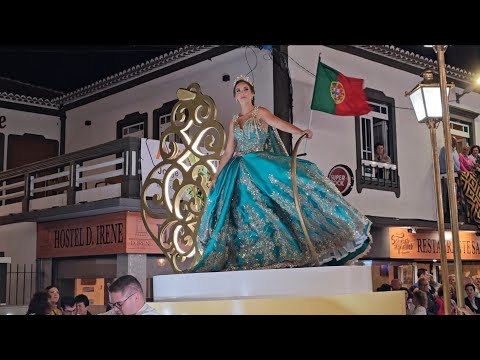 Ilha Terceira Açores, 05-10-24 Cortejo de Abertura. Festa da Vila das Lajes.