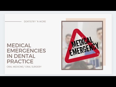 Medical Emergencies In Dental Practice