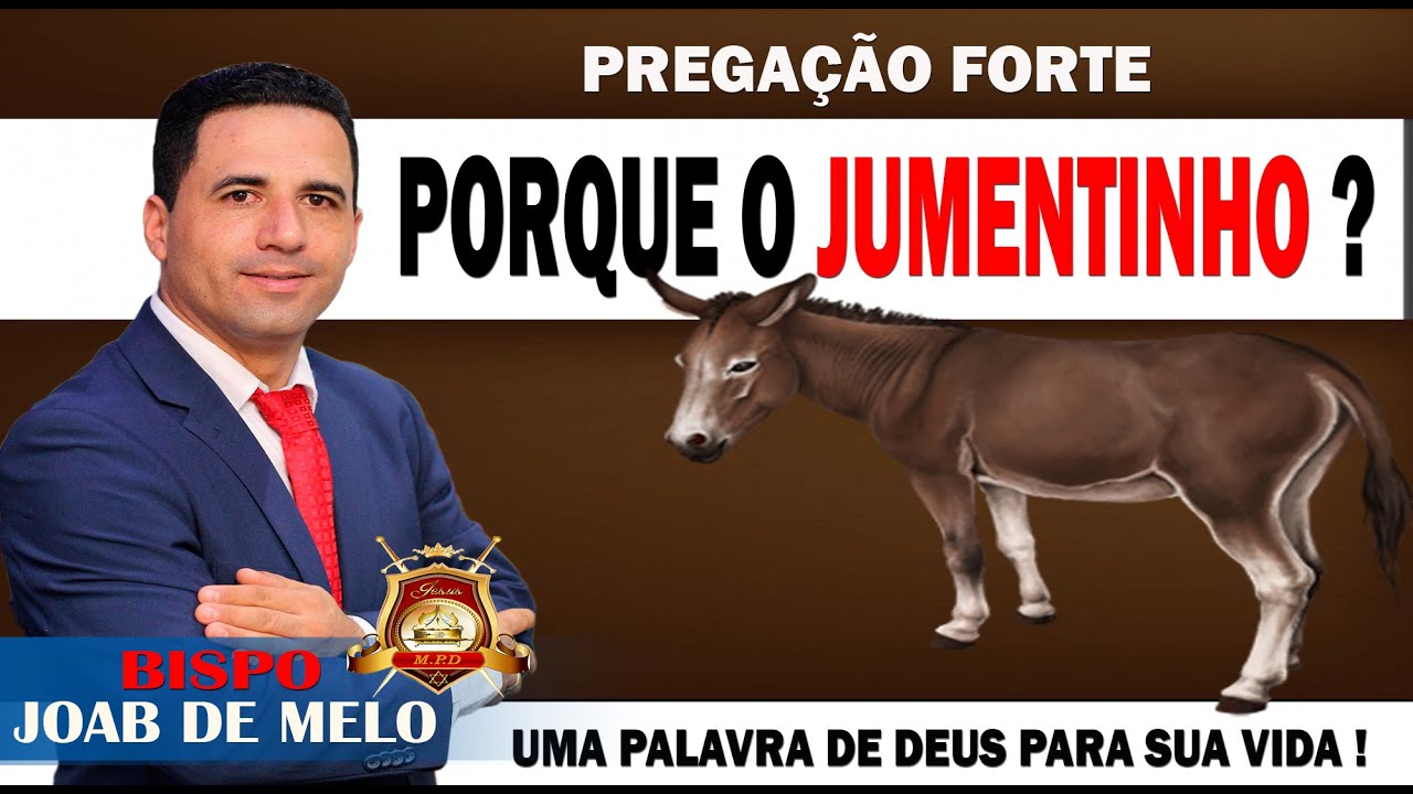 PREGAÇÃO FORTE 😭 - PORQUE O JUMENTINHO ? 😱
