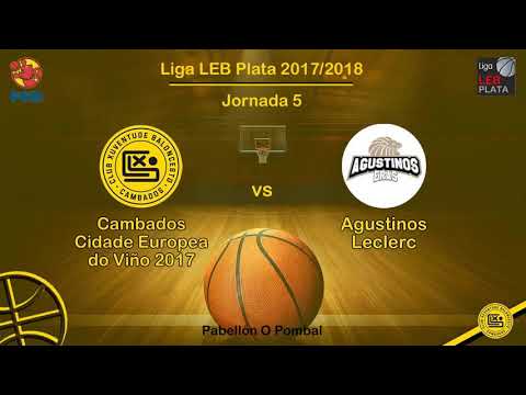 Cambados CEV 2017 83 - 70 Agustinos Leclerc. LEB Plata 2017. J5