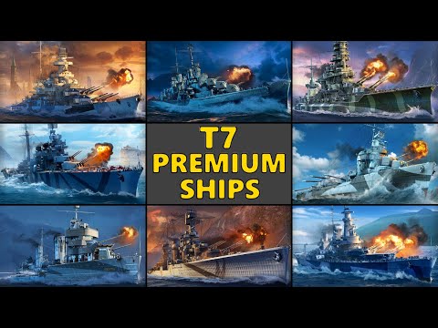 Armory Ships - Summary of Each Ship at T7