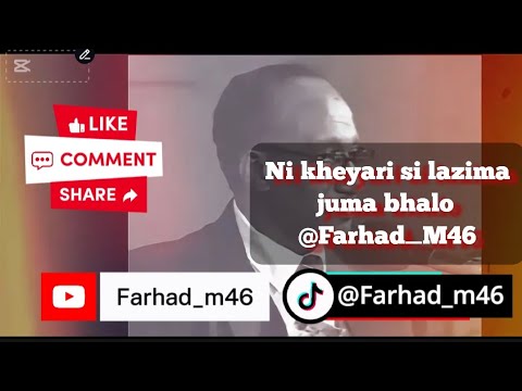 Ni khiyari si lazima, juma bhalo 